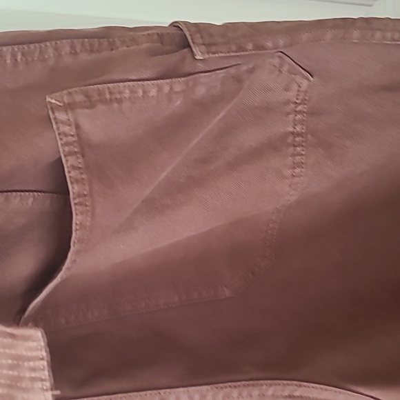 FREE PEOPLE ( WE THE PEOPLE) BROWN OVERALLS SIZE XL WIDE LEG - Picture 8 of 12